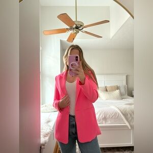 Hot Pink Endless Rose Blazer
